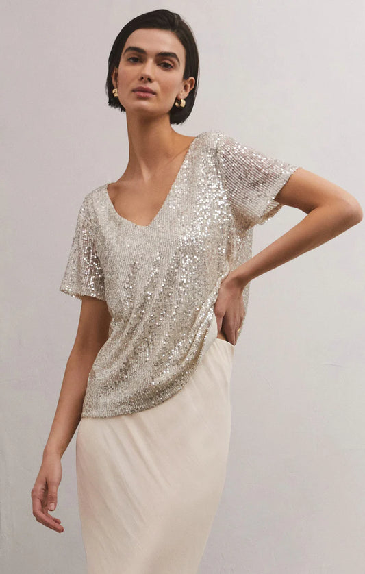 MARBELLA SEQUIN TOP |  Stardust