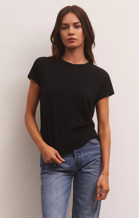 Modern Slub Tee  |  Black
