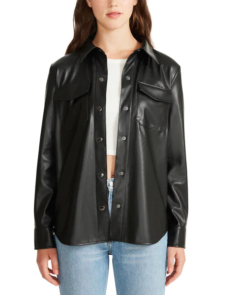 "Brooklyn" Shacket | Black