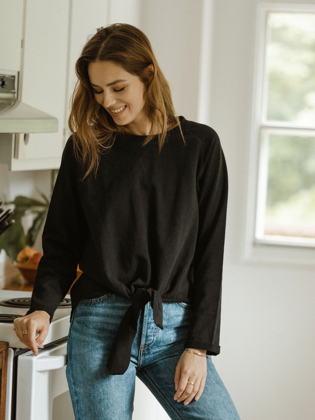 Jackson Rowe "Rosie" Sweater (Black)