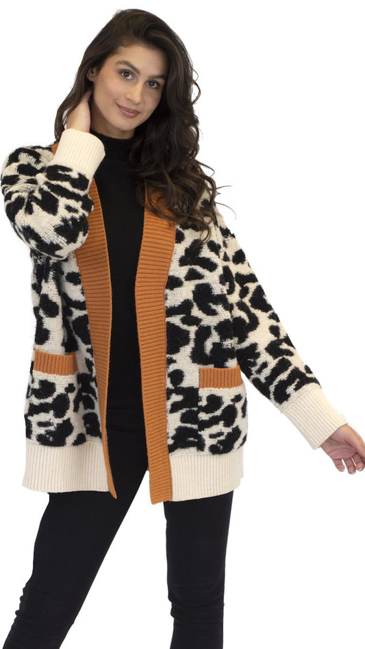 Leo Cardigan |  Leopard