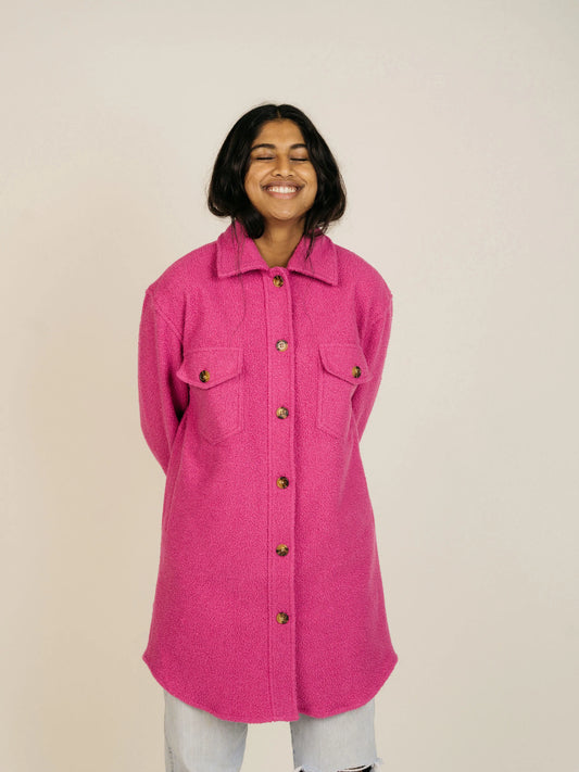Panama Shacket | Beetroot