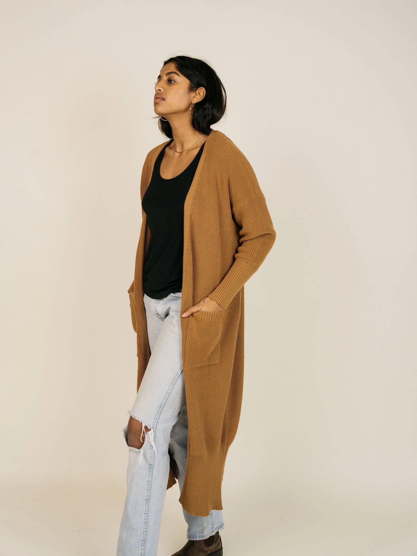 Supermoon Cardigan |  Tawny