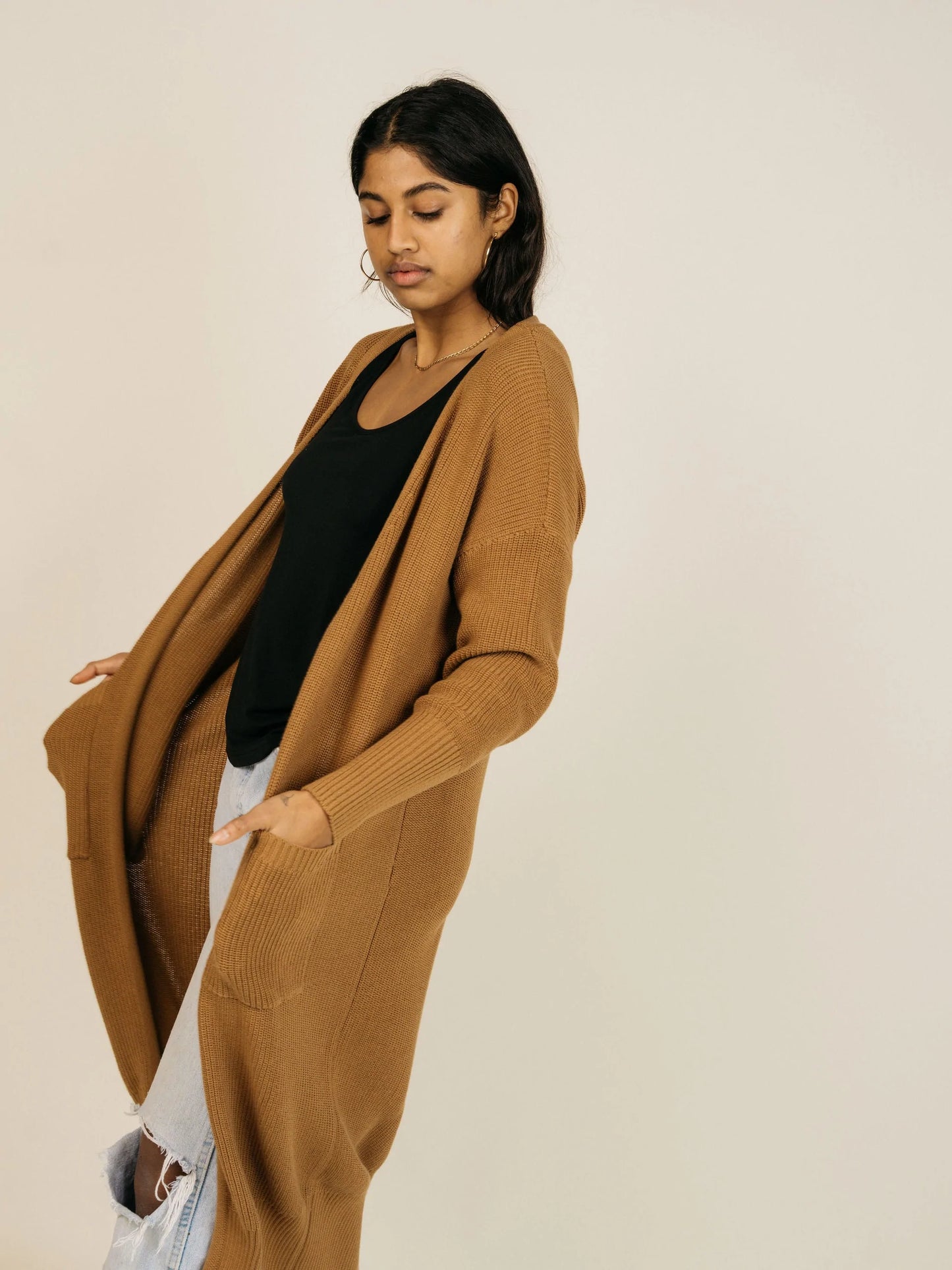 Supermoon Cardigan |  Tawny