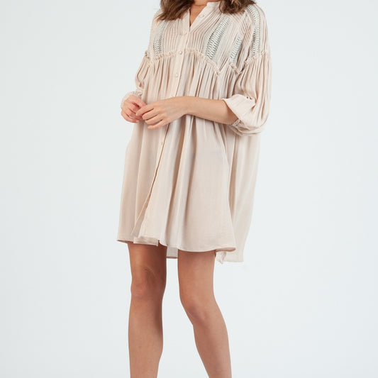 The 'Avalon' Babydoll  |  Champagne