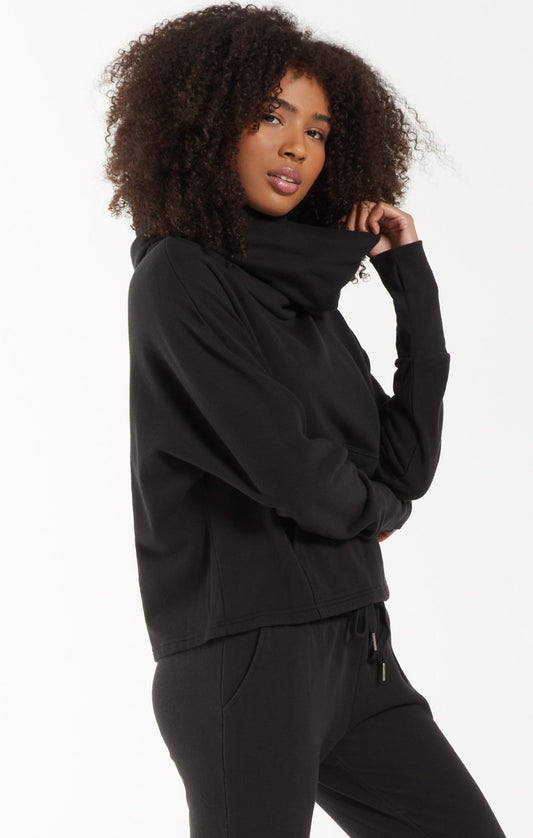 Easy Cowl Top (black)