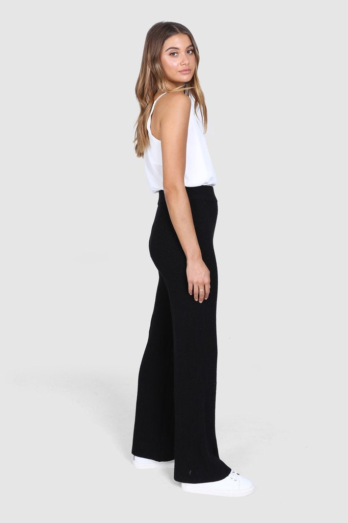 Hadley Knit Pants  |  Black