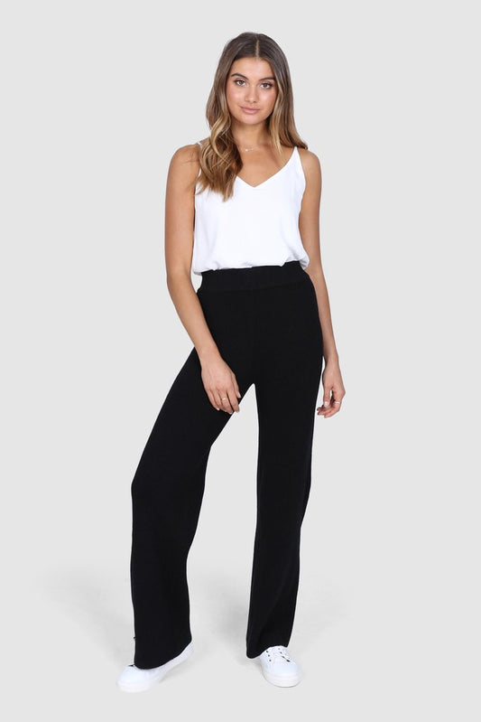 Hadley Knit Pants  |  Black