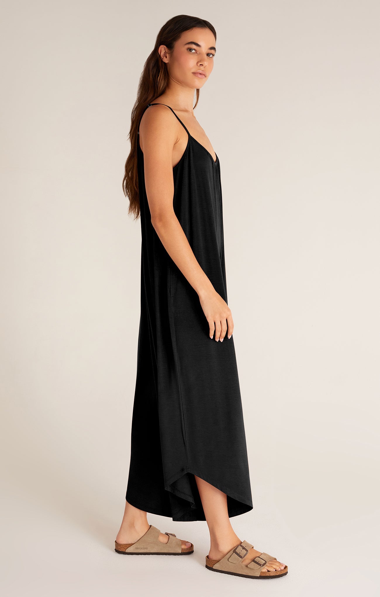 FLARED JUMPSUIT | Black