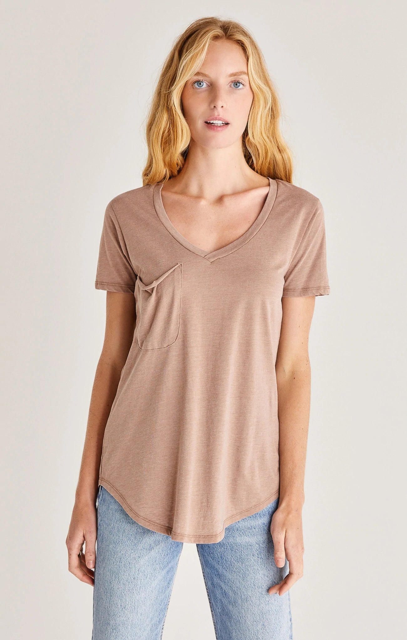Pocket Tee | Taupe