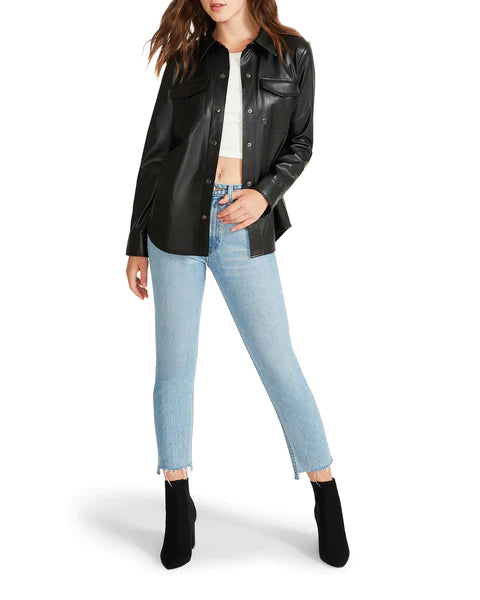 "Brooklyn" Shacket | Black